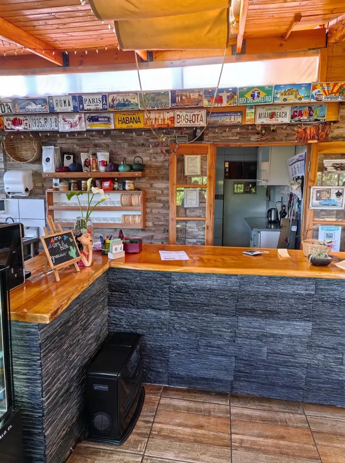 Barra de la cafetería
